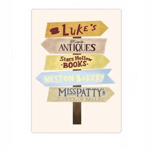 Gilmore Girls Stars Hollow Magnet